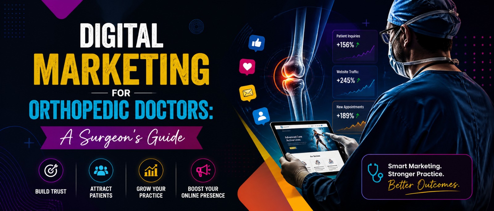 Digital Marketing for Orthopedic Doctors: A Surgeon's Guide